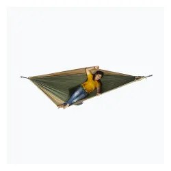 Hamak turystyczny dwuosobowy Ticket To The Moon King Size army green/brown