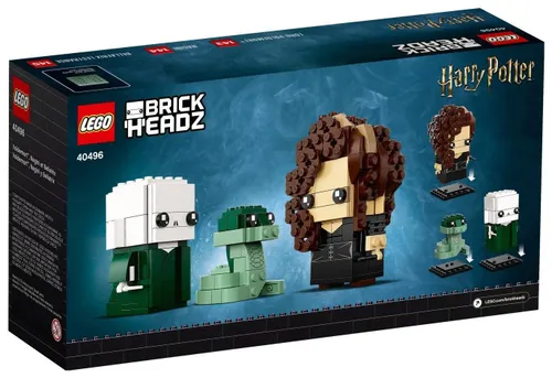 LEGO BrickHeadz 40496 Voldemort, Nagini i Bellatrix