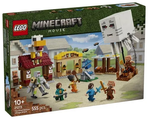 LEGO Minecraft 21273 Atak balonowego Ghasta na wioskę