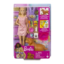 Lalka Barbie Narodziny piesków HCK75