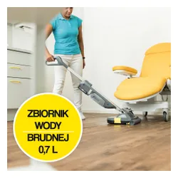 Mop elektryczny KARCHER Professional BR 30/1 C BP (Bezprzewodowy)