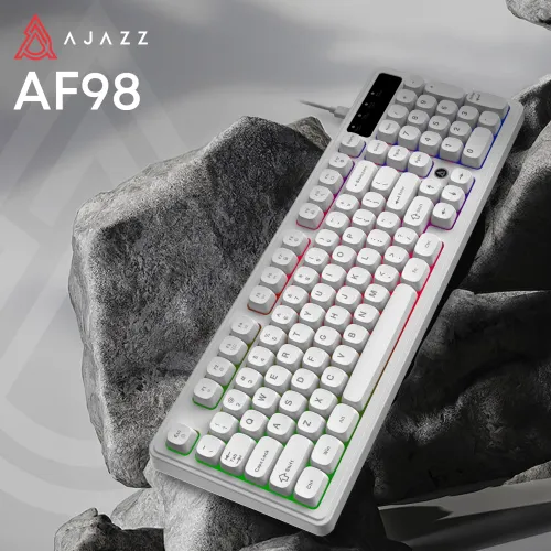 Klawiatura membranowa Ajazz AF98 Biały