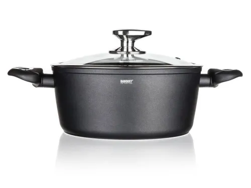 Garnek aluminiowy 6,2L do gotowania obiadu rosołu jedzenia na prezent BOX