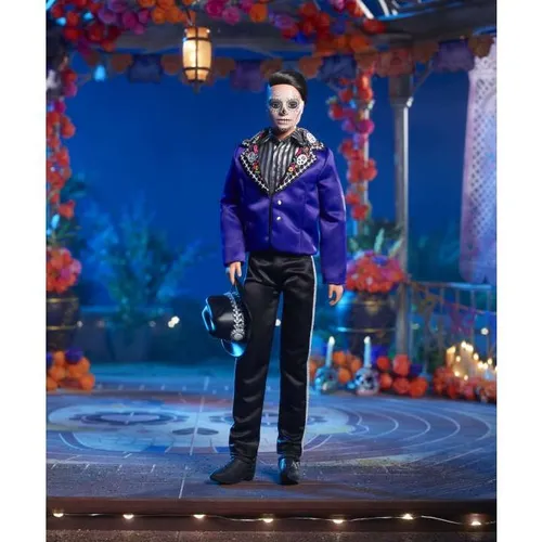 Mattel Barbie Signature Ken Dia De Muertos 2023 Коллекционная кукла