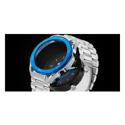 Smartwatch IMIKI Xplorer Oyster Srebrno-niebieski