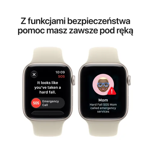 Apple Watch SE 3gen GPS koperta 44mm z aluminium Północ pasek sportowy granat M/L 2026