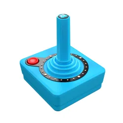 Joystick Atari CX40+ Pac-Man Edition do Atari 2600+ / 7800+ Bezprzewodowy Niebieski