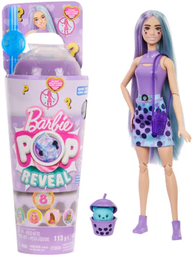 Lalka Barbie Pop Reveal Bubble Tea Mleko Taro HTJ19