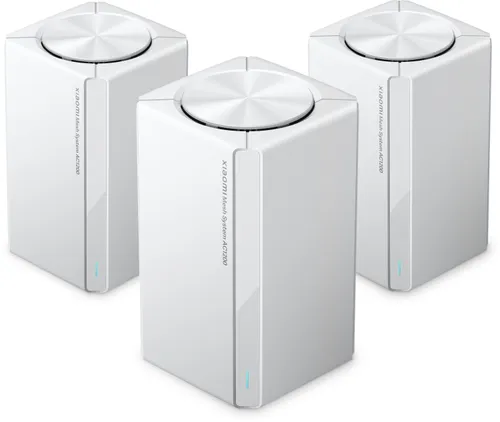 Router XIAOMI Mesh System AC1200 2.4 / 5 GHz (DualBand), Wi-Fi Mesh (3 szt.)