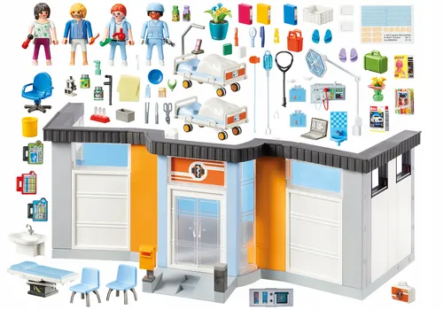 Donanımlı Playmobil Hastanesi (70191)