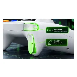Pad FroggieX FX-X360-PC-W-WR do PC, Xbox 360 Bezprzewodowy Biały