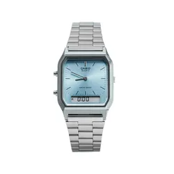 Часы Casio Vintage Maxi AQ-230a-2a1mqyes Silver/Blue