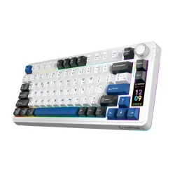 Klawiatura mechaniczna Rampage Quell Pro LEOBOG Star Vector Biało-Czarny