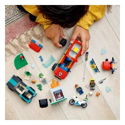 LEGO 60319 City Akcja strażacka i policyjny pościg