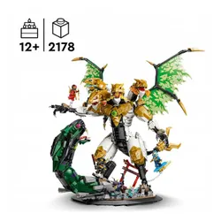 LEGO Ninjago 71872 Bitwa z ultrasmokiem, zestaw klocków 12+