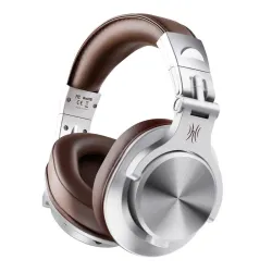 Słuchawki bezprzewodowe Oneodio Fusion A70 Nauszne Bluetooth 5.2 Brązowy