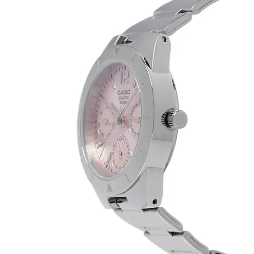 Серебряные часы Casio LTP-2069D-4AV