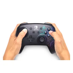 Pad PowerA Enhanced Wireless Controller with Lumectra Galactic Vortex do Nintendo Switch Bezprzewodowy Czarny