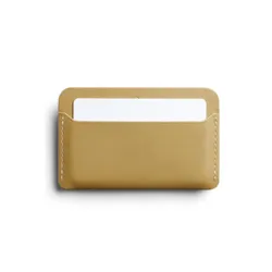 Skórzany kartownik portfel na karty Bellroy Card Slip - mustard