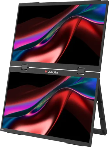 Monitor VERBATIM Dual Monitor Essentials 15.6" 1920x1080px IPS