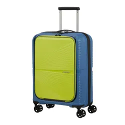 Walizka kabinowa American Tourister Frontloader Airconic - coronet blue / lime