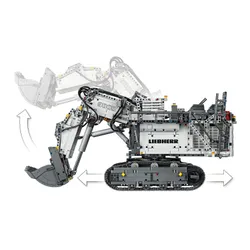 Конструктор Lego 42100 Technic - Экскаватор Liebherr R 9800