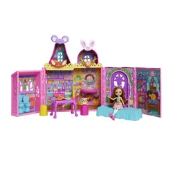 Mattel Lalka Enchantimals Domek przyjaźni z meblami i akcesoriami