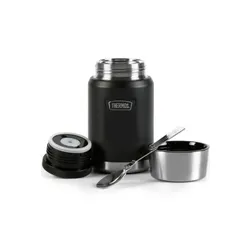 Termos obiadowy z łyżką Thermos Icon Food Jar 0,71 l - granite