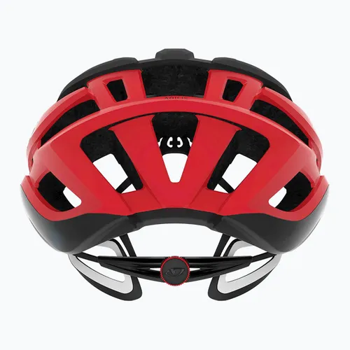 Kask rowerowy Giro Agilis Integrated MIPS matte black/bright red