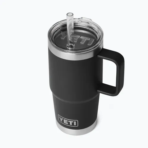 Kubek termiczny YETI Rambler Straw 739 ml black