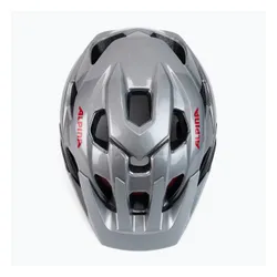 Kask rowerowy Alpina Anzana darksilver/black/red gloss