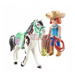PLAYMOBIL 71358 ELLIE I SAWDUST ĆWICZĄCE WESTERN RIDING