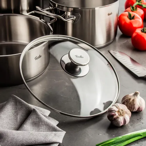 FISSLER 24 cm - pokrywka szklana
