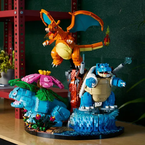LEGO 72153 Pokémon Venusaur, Charizard i Blastoise