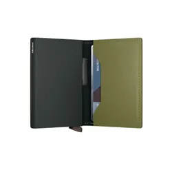 Portfel kieszonkowy RFID Secrid Bandwallet Matte - leaf / khaki