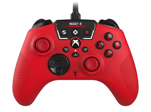 Pad Turtle Beach React-R do Xbox Series X/S, Xbox One, PC Przewodowy Czerwony