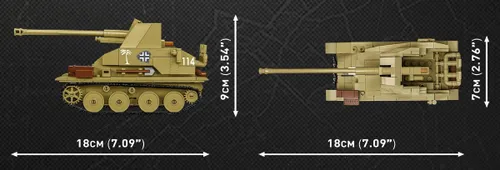 Конструктор COBI Marder III Sd.Kfz.139