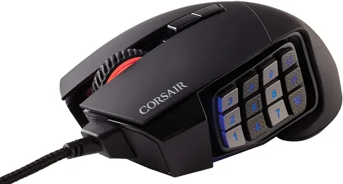 Myszka gamingowa Corsair Scimitar Elite RGB Czarny