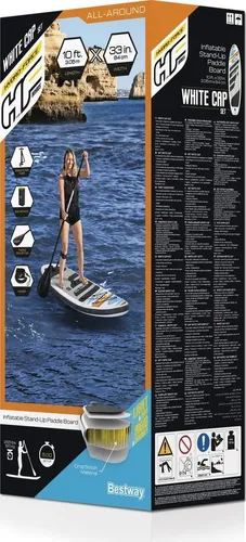 Bestway Sup board White Cap 305x84x12cm (65342)