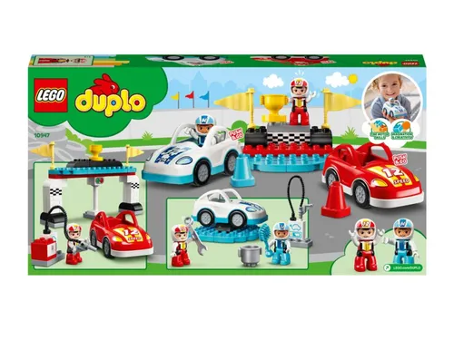 LEGO DUPLO 10947 yarış arabaları