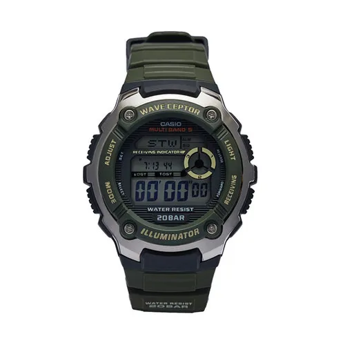 Casio Waveceptor WV-200R-3aef Green Saati