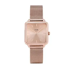 Cluse La Tétragone Cw0101207009 Mesh Full Rose Gold Colou Saati