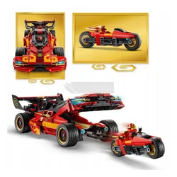 LEGO NINJAGO 71867 Ninjaścigacz X-1 15-lecie Lego Ninjago, zestaw klocków