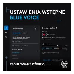 Mikrofon Logitech Yeti Orb Przewodowy Pojemnościowy Czarny