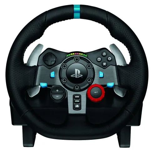 Kierownica Logitech G29 Racing Wheel z pedałami do PS5, PS4, PS3, PC Force Feedback + G435 Lightspeed Nauszne Czarny