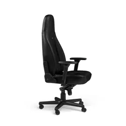 Fotel Noblechairs ICON Gamingowy do 150kg Skóra naturalna Czarny