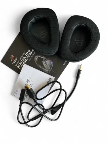 Słuchawki Asus Rog Delta S Czarne (90YH02K0-B2UA00) - outlet