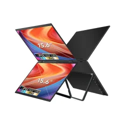 Monitor Extralink T01 2x15,6" Full HD IPS Przenośny