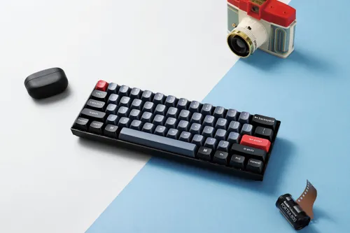 Klawiatura KEYCHRON K12P-J1 Wireless K Pro Red RGB Czarno-niebieski