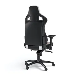 Fotel Noblechairs EPIC Gamingowy do 120kg Skóra naturalna Czarno-biały